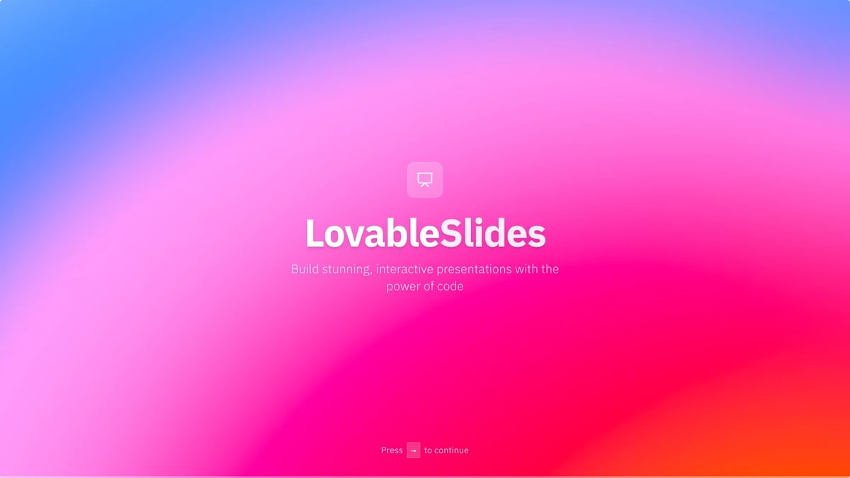 Lovable — exemplo de aplicação gerada automaticamente pela IA da plataforma